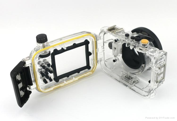  IPX8 40M Underwater diving camera housing for Canon S 120 3