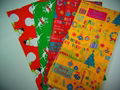 Merry Christmas coated paper with gift wrapping paper 3