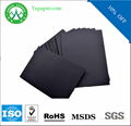 china paper supplier paper mill black cardboard paper sheets  2