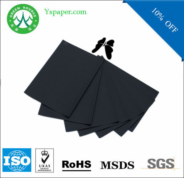 guangzhou paper mill black business card paper