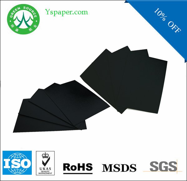 80gsm 110gsm 220gsm paper thickness 2mm black paper