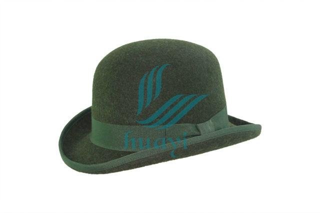 Green wool bowler hats for sale