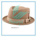 Men borsalino wool fedora hat