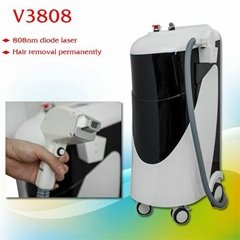 2014 Latest Hair removal 808 Diode Laser Permanent Hair Removal acne laser treat