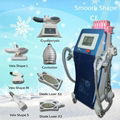 2014 Cryolipolysis Vela Shape Diode Laser Radio Frequency Vacuum Roller Weight  4