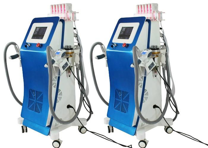 220V Freeze The Fat Cryolipolysis Beauty Slimming Machine 3Mhz Dual Ultrasound