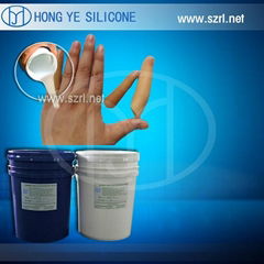 Liquid platinum cure silicone rubber for