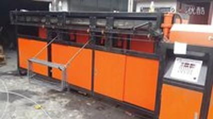 CNC rebar 5 head straightening cum quadrilateral stirrup bending machine