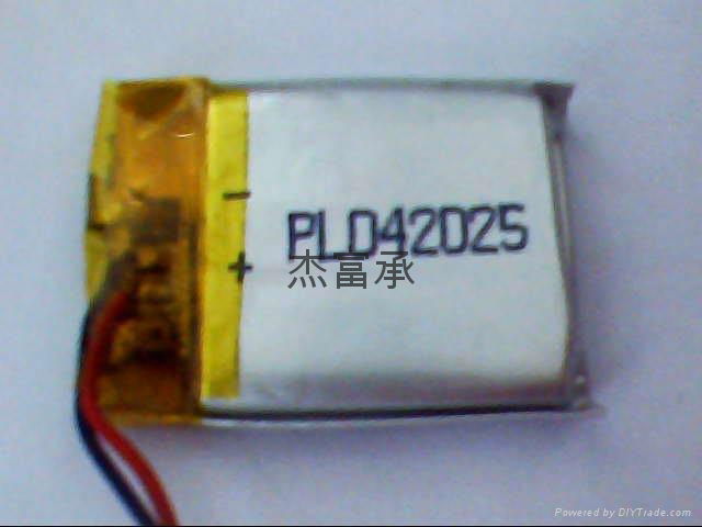 302223锂聚合物电池 3.7V 100mAh 物联网专用电池 4
