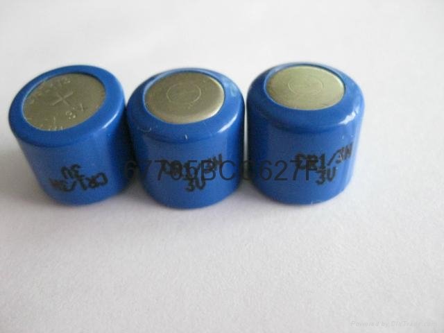  2CR1/3N锂锰电池组 6V 170mAh激光红外线电池 3