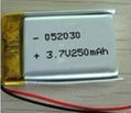 GB31241認証齊全 502030 3.7V 足容量250mAh 聚合物電池 2