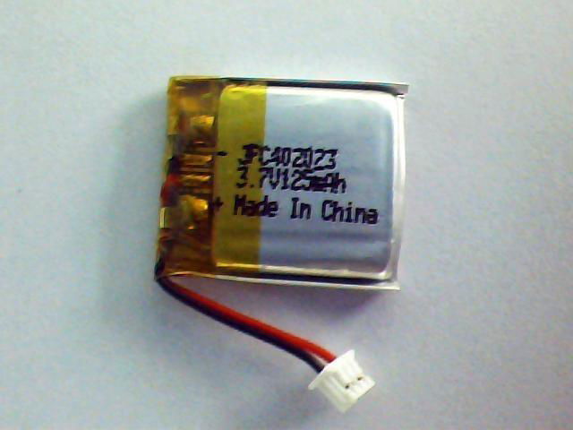 Li-ion battery 302223 3.7v 100mAh battery 5