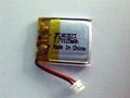 Li-ion battery 302223 3.7V 100mAh battery 5