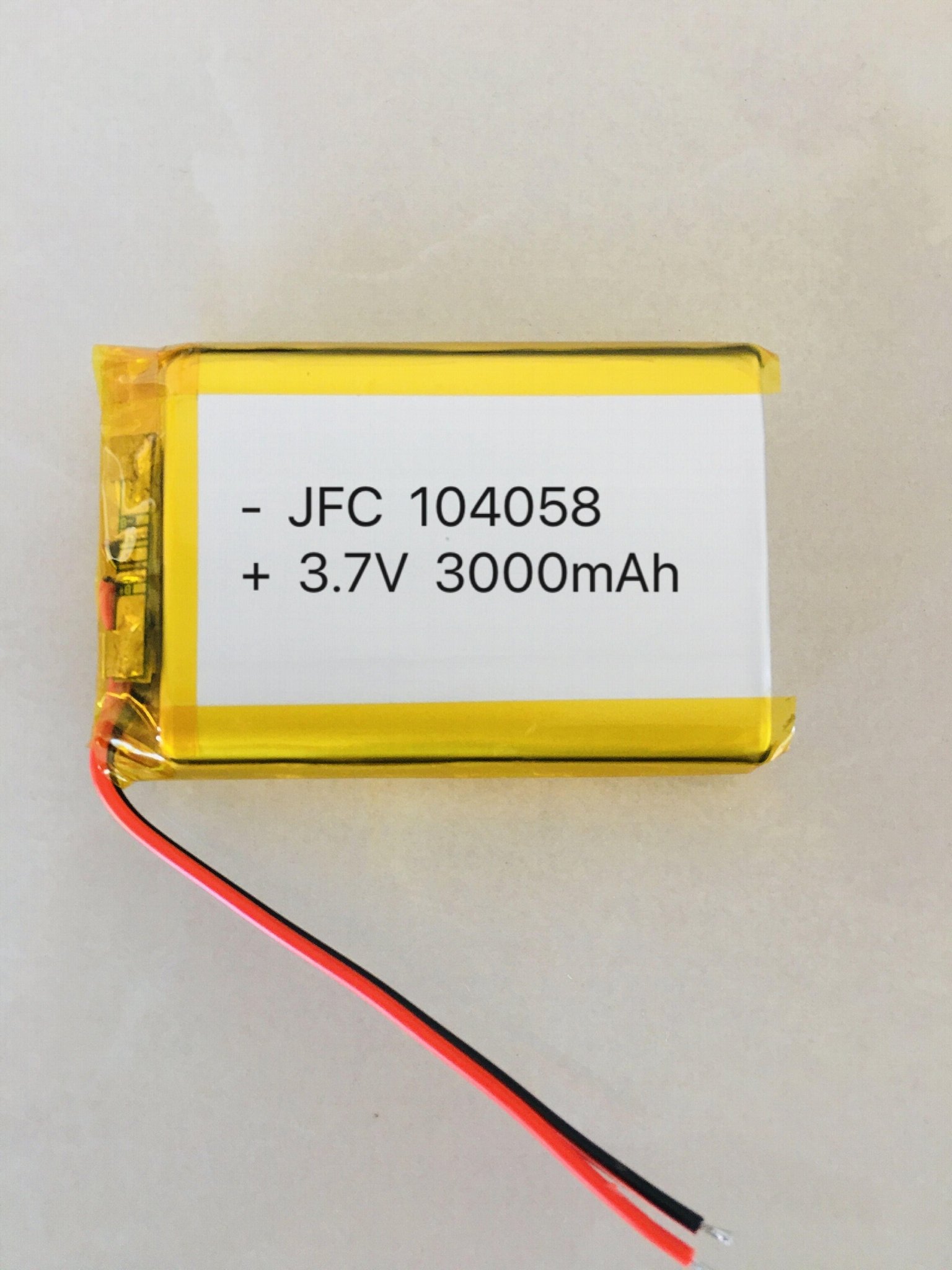 724568 3.7V  2500mAh Li-ion  battery 2