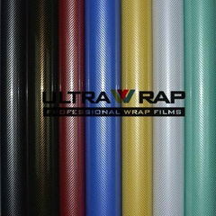 Ultrawrap 2D carbon fiber vinyl with bubble free