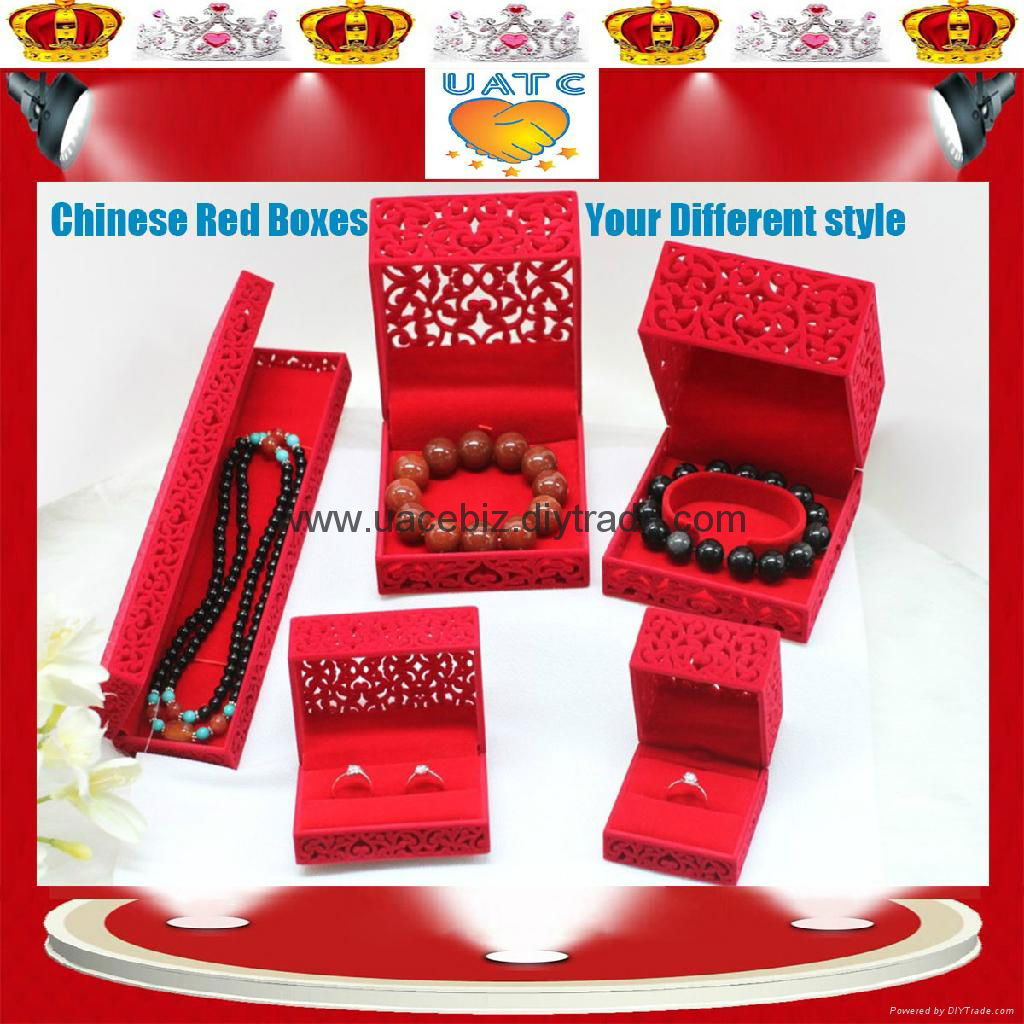 Chinese Red Style Jewellery box 5