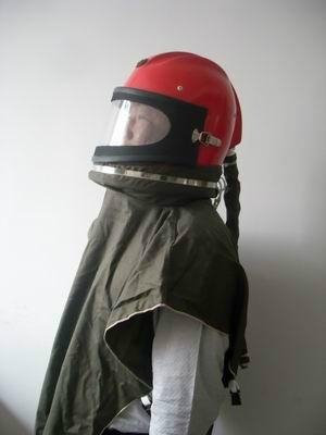 披肩式安全噴砂防護頭盔 2