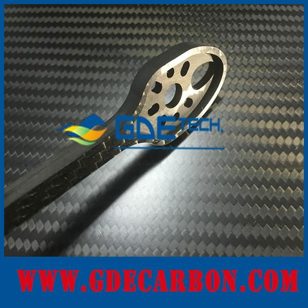 CNC Carbon Fiber Chassis for Hobby Car 5