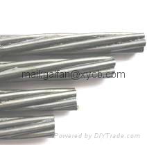 Supply Zn-5%Al-mischmetal alloy-coated steel wire  (galfan wire)