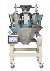 Multihead Weigher with Dimpled Surface