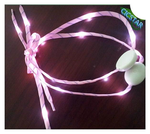 NEW STYLE LED FLASHING NYLON SHOELACE PARTY FOR HALLOWEEN DECORATION 3