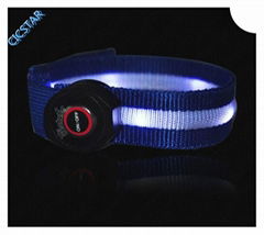 FASHION LIGHT UP NYLON  ARMBANDS FOR NIGHT VISIBILITY 