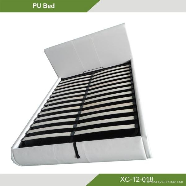 Luxury latest double bed designs for sale XC-12-0018 