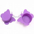 Silicone cup cake set of 6pc 1