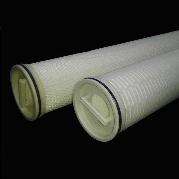High flow pleated cartridge filter 1