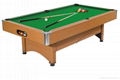 Wooden indoor billiard table  1