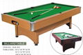 Wooden indoor billiard table  2