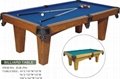 Simple billiard game able
