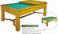 hot saling wooden dinning pool table