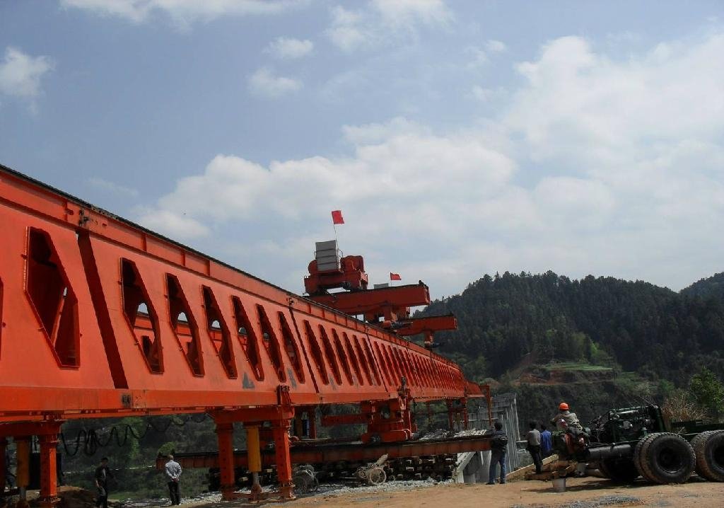 ZZHZ HZQ Bridge Building Crane Bridge Girder Launcher