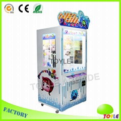 Popular Key master crane claw machine for sale