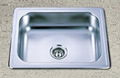 stainless steel sink        KTS2519