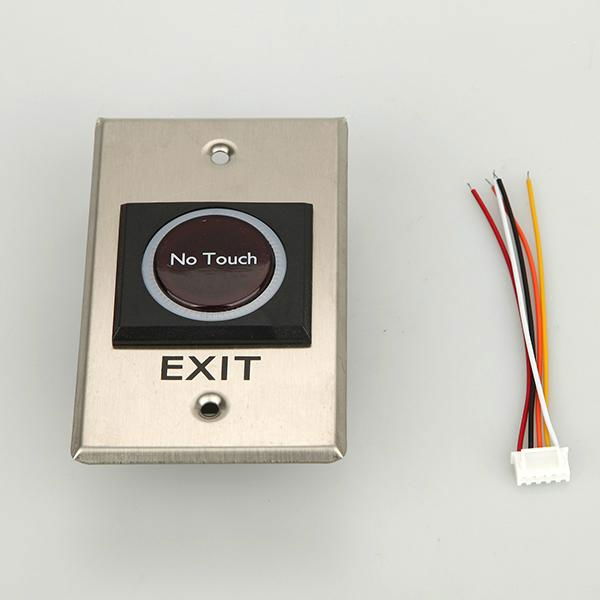 No touch infrared light switch access control 2