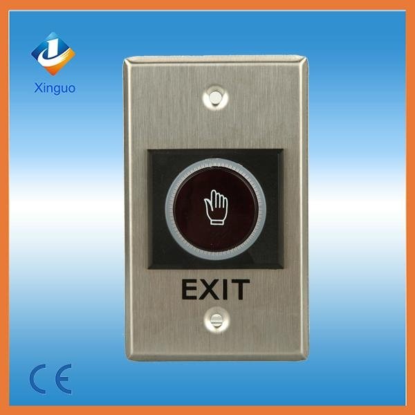 No touch infrared light switch access control