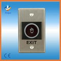 No touch infrared light switch access