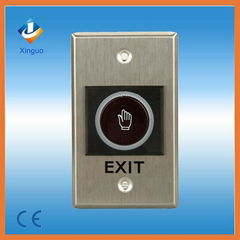 No touch infrared light switch access control