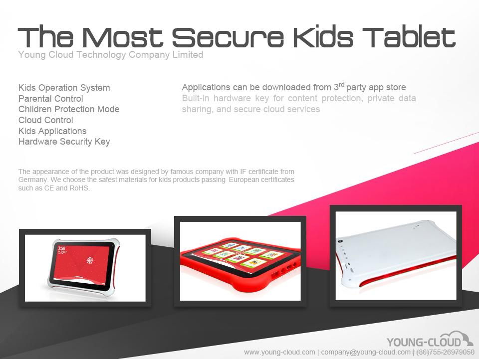 2014 New popular 7inch dual core quad core tablet pc for kids with dual systems 4