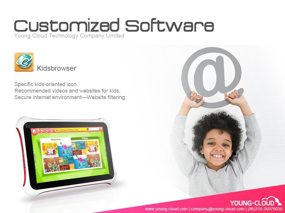 Tablet PC for Kids with multifunctions ( learning for entertainment)