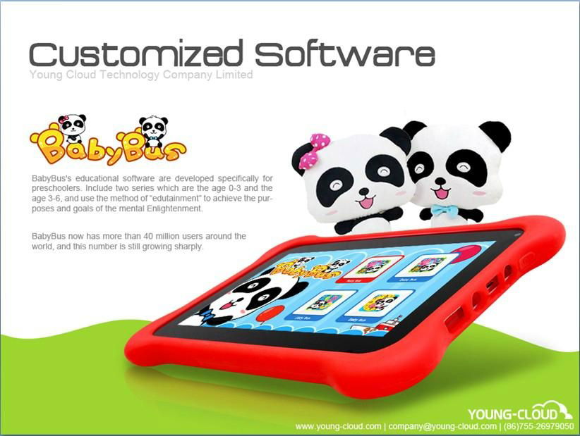 New Android  Tablet PC for Kids with Dual Operating Systems 2