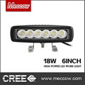 6 inch rectangle 18W slim led work light 1