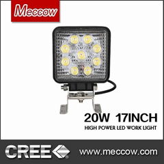 4 inch square 27W led work light