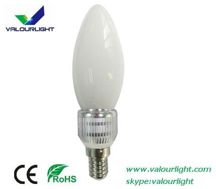 5W LED candle Bulb Dimmable E14 CE Rohs