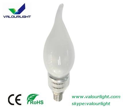 5W LED candle Bulb Dimmable E14 CE Rohs 2