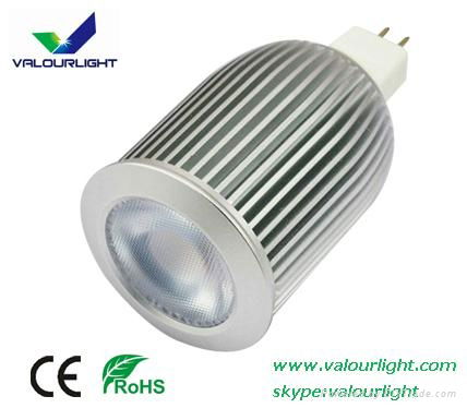 6W LED MR16 spotlight Dimmable CE Rohs SAA 3