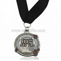 metal custom unique znic alloy antique medal 3