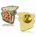 iron die struck custom lapel pin badge 3